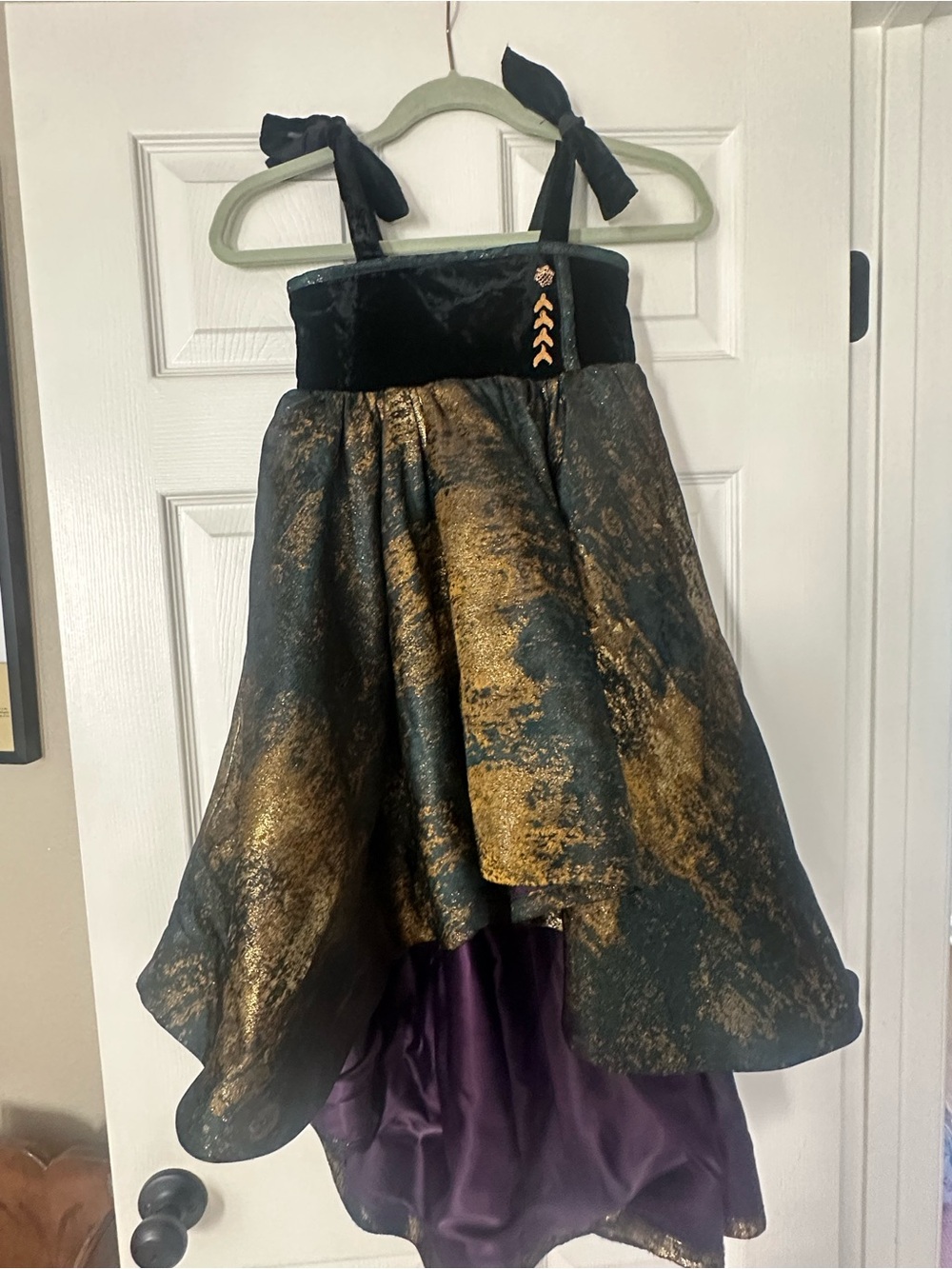 The Paper Doll Clothes Princess Anna High-Low Dress size 7